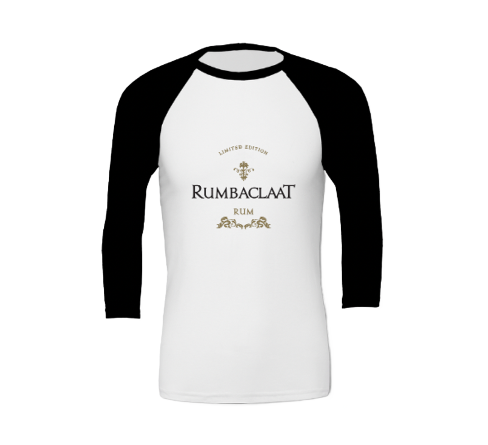 Unisex 3/4 Sleeve Basball T-Shirt